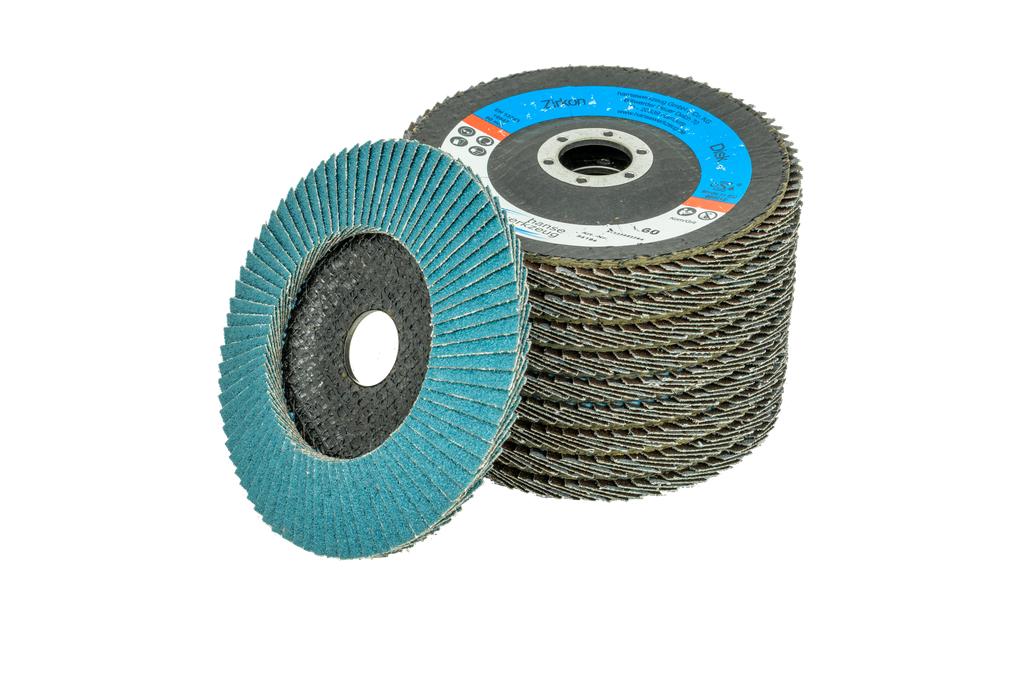 10 Zirkon Schleifscheiben 125 mm, Korn 60 – Produktbild | PICHLER 00034184