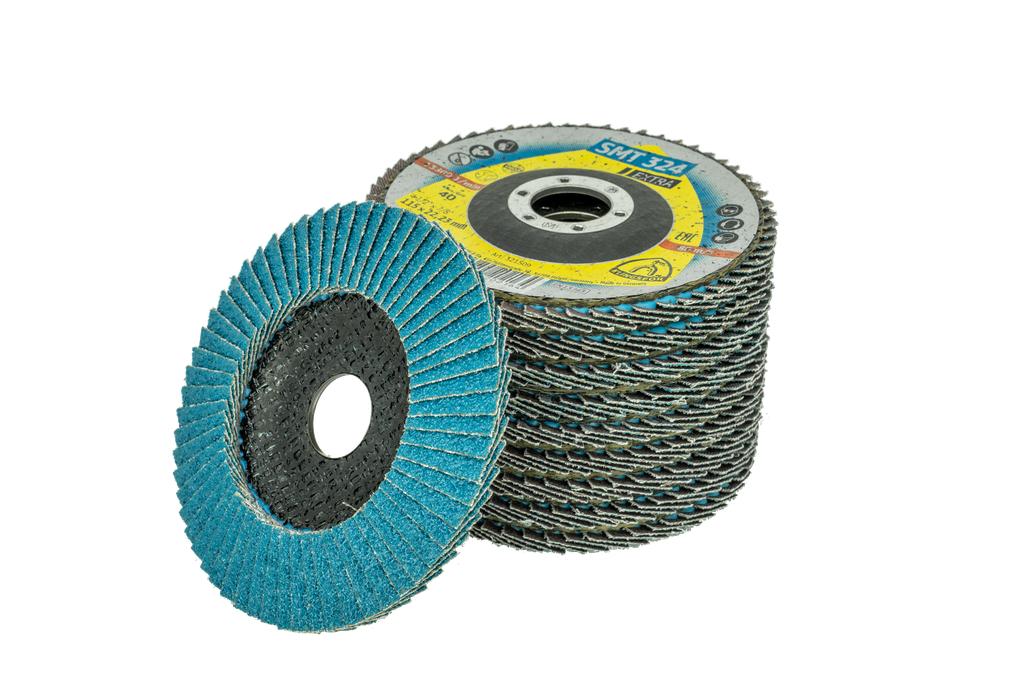 10er Lamellenschleifteller Eco-Line, gekröpft, 115 mm, K40 – Produktbild | PICHLER 00099980